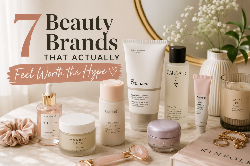 7 Beauty Brands That Actually Feel Worth the Hype