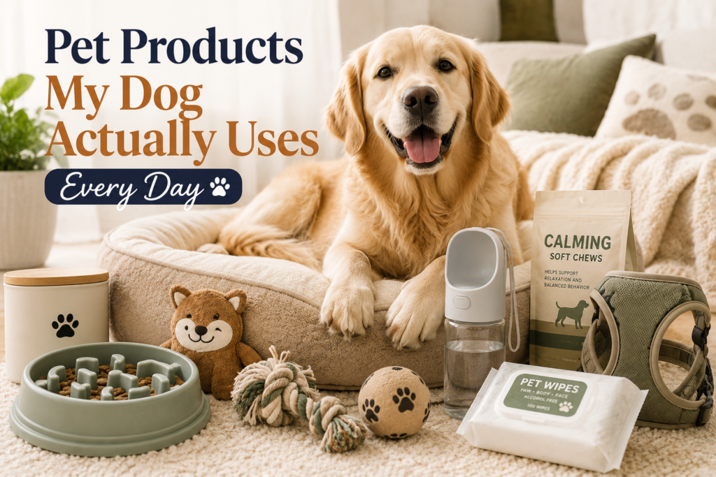 Pet Products My Dog Actually Uses Every Day