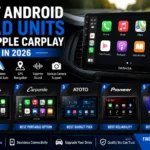 Best Android head units with wireless Apple CarPlay and Android Auto for modern car dashboard upgrades