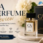 CA Perfume fragrance bottle and packaging featured in an honest review of affordable luxury-inspired perfumes