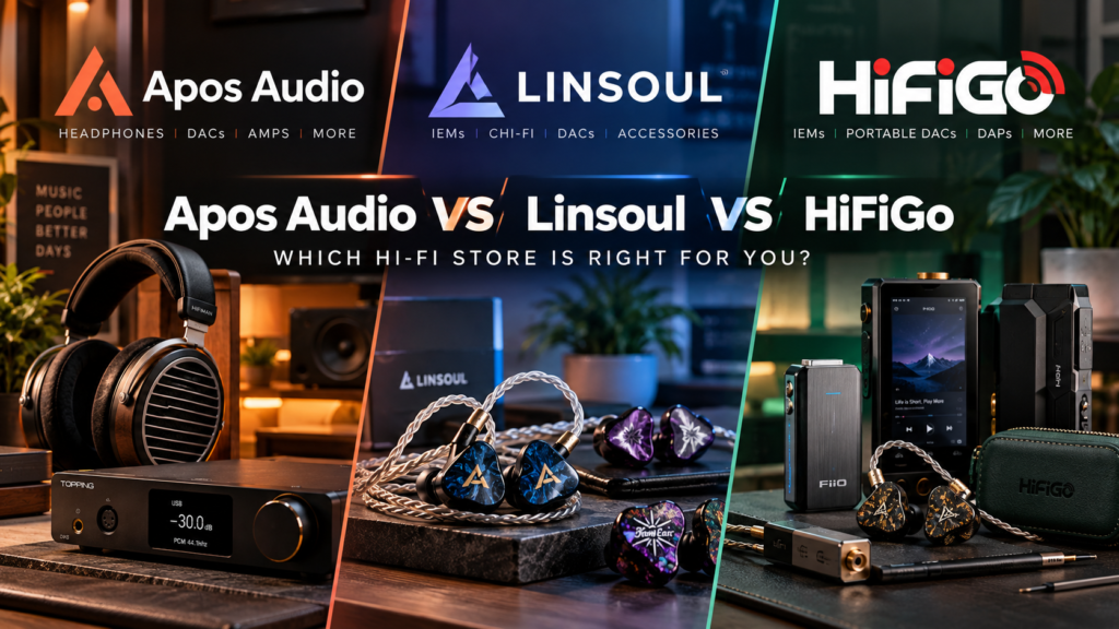 Apos Audio vs Linsoul vs HiFiGo: Which Hi-Fi Store Is Right for You?